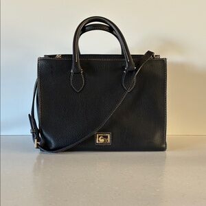 Dooney & Bourke Black Satchel Janine